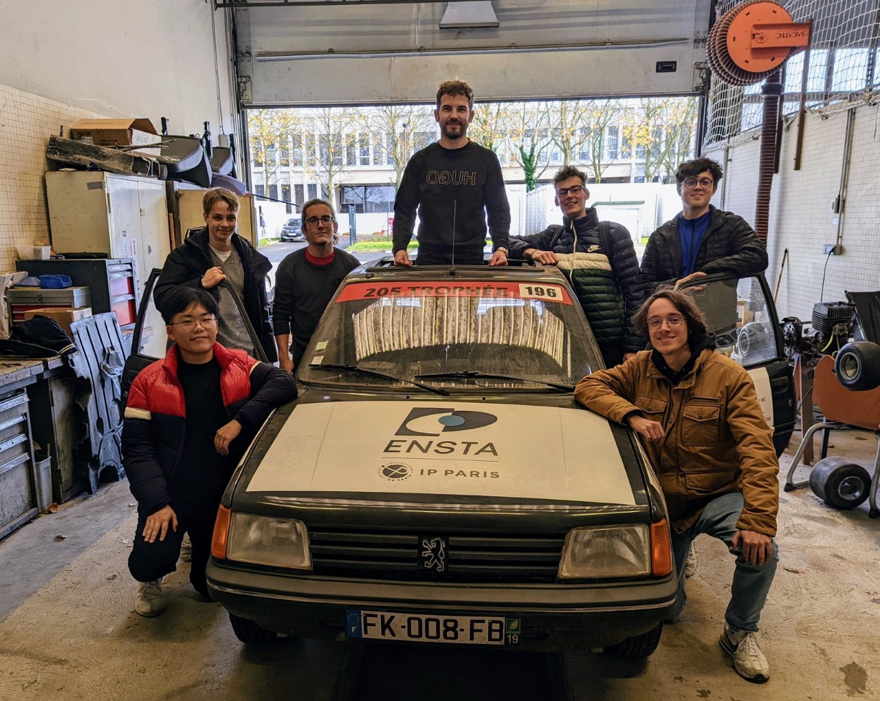 Peugeot 205 before retrofit